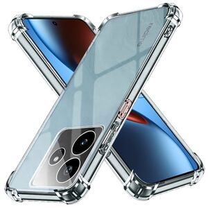 Husa pentru  Realme GT 7 Slim Anti-Shock 1.5mm reinforced 4 corners, Transparent