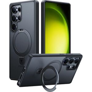Husa pentru Samsung Galaxy S25 Ultra - Torras Ostand MagSafe Series - Negru
