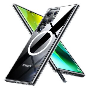 Husa pentru Samsung Galaxy S24 Ultra - Torras Diamond MagSafe Series - Clear