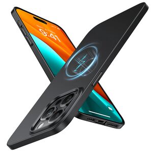 Husa pentru iPhone 15 Pro Max - Torras OriginFit-Mag Series - Negru