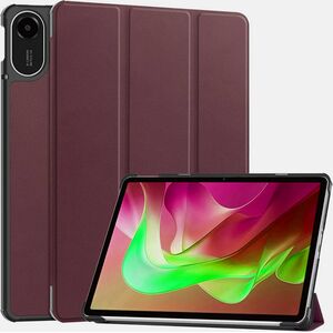 Husa pentru  Xiaomi Redmi Pad 2 tip stand functie sleep/wake-up, protectie 360 - Bordeaux