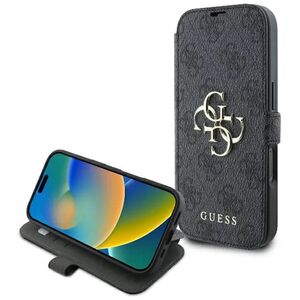Husa pentru iPhone 16 Pro - Guess Book 4G - Black