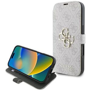 Husa pentru iPhone 16 Plus - Guess Book 4G - Pink