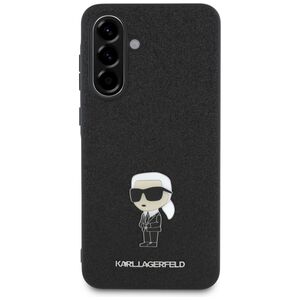 Husa pentru Samsung Galaxy A56 5G - Karl Lagerfeld Hardcase Glitter Fixed  - Ikonik Logo