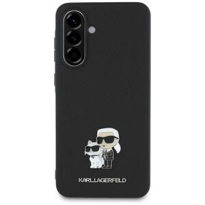 Husa pentru Samsung Galaxy A56 5G - Karl Lagerfeld Saffiano - Karl&Choupette Metal Pin