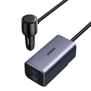 Incarcator pentru Masina cu Splitter, USB, 3x USB-C, 150W - Ugreen EC706 (35571) - Black