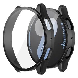 Set de Protecție 360° pentru Samsung Galaxy Watch 7 (44mm) – Carcasa cu protectie ecran, Claritate HD, Design Elegant - Negru