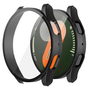 Set de Protecție 360° pentru Samsung Galaxy Watch 7 (40mm) – Carcasa cu protectie ecran, Claritate HD, Design Elegant - Negru