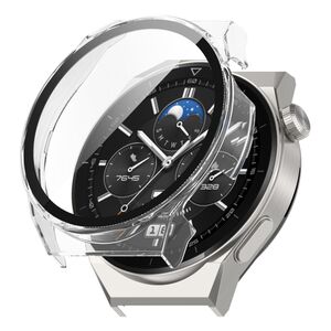 Set de Protecție 360° pentru Huawei Watch GT 3 Pro (46mm) – Carcasa cu protectie ecran, Claritate HD, Design Elegant - Transparent