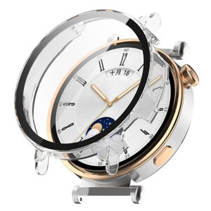 Set de Protecție 360° pentru Huawei Watch GT 4 (41mm) – Carcasa cu protectie ecran, Claritate HD, Design Elegant - Transparent