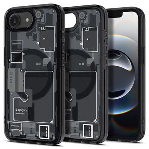 Husa pentru iPhone 16e - Spigen Ultra Hybrid Zero One MagSafe - Black