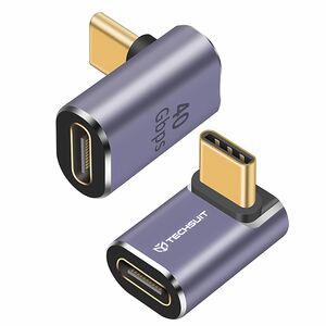Adaptor 2x USB-C, 40Gbps, 3A, Aluminiu - TitanCoreX (A12) - Gray