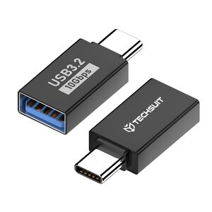 Adaptor USB la Type-C, 10Gbps, Aluminiu - AluCoreX (A14) - Black
