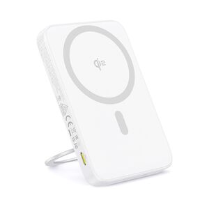 Acumulator Extern Type-C, Qi2, 20W, 5000mAh, with Cable Type-C - Baseus PicoGo (P10076800213-01) - White