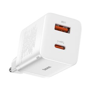 Incarcator Priza, 2in1, 30W - Baseus Super Si Pro (CCSUPP-E02) - White