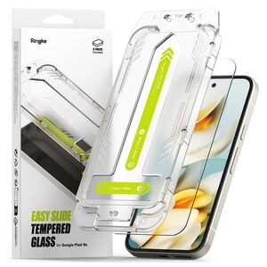Folie pentru Google Pixel 9a (set 2) - Ringke Easy Slide Tempered Glass - Clear