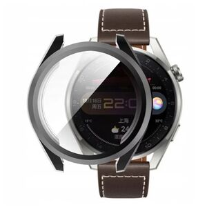 Set de Protecție 360° pentru Huawei Watch 3 Pro – Carcasa cu protectie ecran, Claritate HD, Design Elegant - Negru
