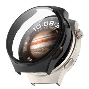 Set de Protecție 360° pentru Huawei Watch 4 Pro – Carcasa cu protectie ecran, Claritate HD, Design Elegant - Negru