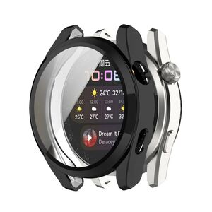 Set de Protecție 360° pentru Huawei Watch 3 – Carcasa cu protectie ecran, Claritate HD, Design Elegant - Negru