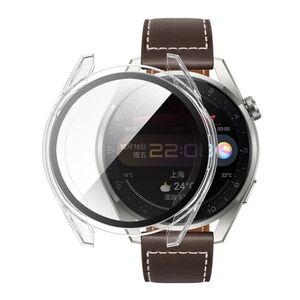 Set de Protecție 360° pentru Huawei Watch 3 Pro – Carcasa cu protectie ecran, Claritate HD, Design Elegant - Transparent