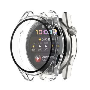 Set de Protecție 360° pentru Huawei Watch 3 – Carcasa cu protectie ecran, Claritate HD, Design Elegant - Transparent