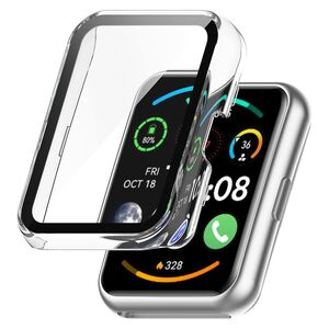 Set de Protecție 360° pentru Huawei Watch Fit 2 – Carcasa cu protectie ecran, Claritate HD, Design Elegant - Transparent