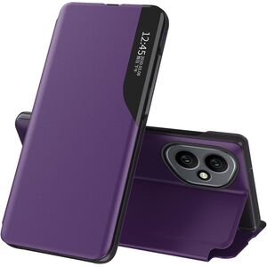 Husa pentru  Honor 400 tip carte, Smart View, Mov