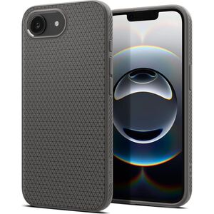 Husa pentru iPhone 16e - Spigen Liquid Air - Marble Grey