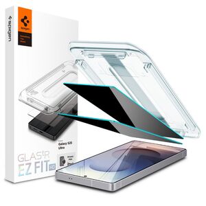 Folie pentru Samsung Galaxy S25 Ultra (set 2) - Spigen Glas.tR EZ FIT HD - Privacy