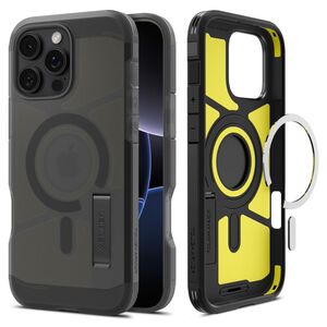 Husa pentru iPhone 16 Pro - Spigen Tough Armor MagSafe - Frost Black