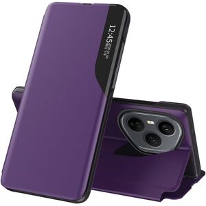 Husa pentru  Honor 400 Pro tip carte, Smart View, Mov