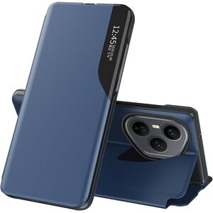 Husa pentru  Honor 400 Pro tip carte, Smart View, Albastru