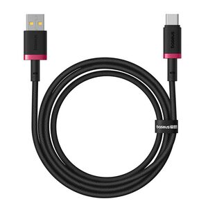 Cablu de Date USB la Type-C, 60W, 1m - Baseus Dura - Negru