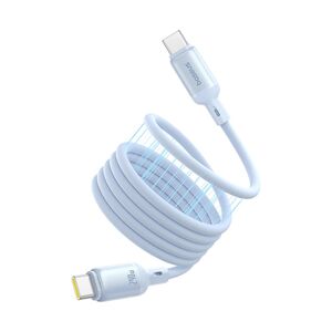 Cablu Type-C, 240W, Magnetic, 1m - Baseus PicoGo - Blue