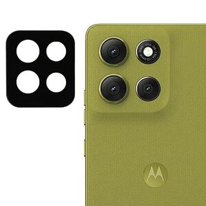 Folie de protectie camera pentru  Motorola Moto G86 din sticla securizata, Full Cover, Rezistenta 9H, Anti-Zgârieturi, montare usoara - Negru