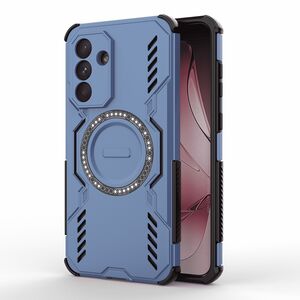 Husa pentru  Samsung Galaxy A56 TitanGuard MagGrip Ultra-Rezistenta cu Protectie Camera, Colturi Ranforsate si Compatibilitate MagSafe - Albastru