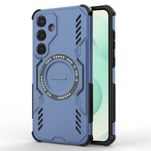 Husa pentru  Samsung Galaxy S25+ TitanGuard MagGrip Ultra-Rezistenta cu Protectie Camera, Colturi Ranforsate si Compatibilitate MagSafe - Albastru