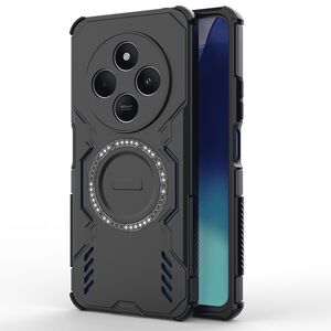 Husa pentru  Xiaomi Redmi 14C TitanGuard MagGrip Ultra-Rezistenta cu Protectie Camera, Colturi Ranforsate si Compatibilitate MagSafe - Negru