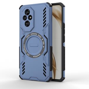 Husa pentru  Honor 200 TitanGuard MagGrip Ultra-Rezistenta cu Protectie Camera, Colturi Ranforsate si Compatibilitate MagSafe - Albastru