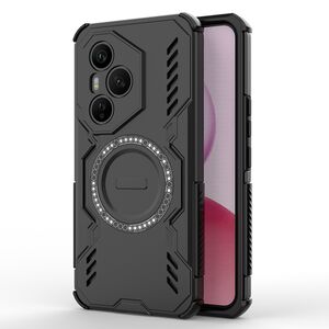 Husa pentru  Honor 400 Pro TitanGuard MagGrip Ultra-Rezistenta cu Protectie Camera, Colturi Ranforsate si Compatibilitate MagSafe - Negru