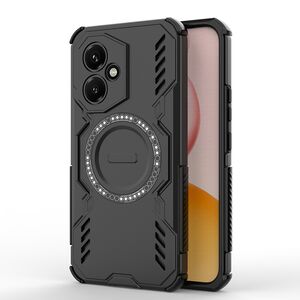 Husa pentru  Honor 400 TitanGuard MagGrip Ultra-Rezistenta cu Protectie Camera, Colturi Ranforsate si Compatibilitate MagSafe - Negru