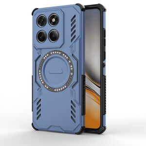 Husa pentru  Motorola Edge 60 Fusion / Edge 60 TitanGuard MagGrip Ultra-Rezistenta cu Protectie Camera, Colturi Ranforsate si Compatibilitate MagSafe - Albastru