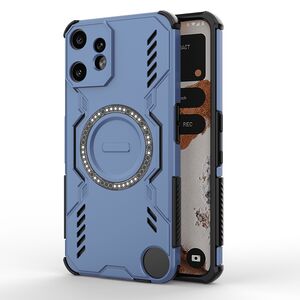 Husa pentru  Nothing CMF Phone 2 Pro TitanGuard MagGrip Ultra-Rezistenta cu Protectie Camera, Colturi Ranforsate si Compatibilitate MagSafe - Albastru