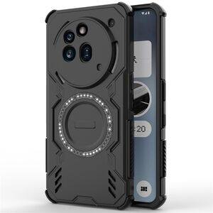 Husa pentru  Nothing Phone (3a) Pro TitanGuard MagGrip Ultra-Rezistenta cu Protectie Camera, Colturi Ranforsate si Compatibilitate MagSafe - Negru