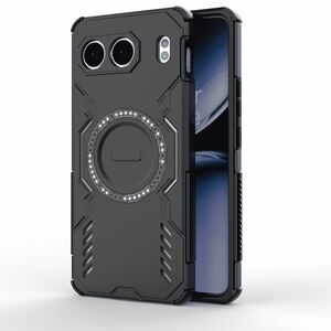Husa pentru  OnePlus Nord 4 TitanGuard MagGrip Ultra-Rezistenta cu Protectie Camera, Colturi Ranforsate si Compatibilitate MagSafe - Negru