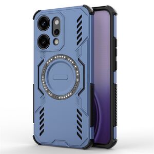 Husa pentru  Oppo Reno 14 Pro 5G TitanGuard MagGrip Ultra-Rezistenta cu Protectie Camera, Colturi Ranforsate si Compatibilitate MagSafe - Albastru