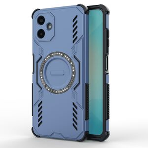 Husa pentru  Samsung Galaxy A06 TitanGuard MagGrip Ultra-Rezistenta cu Protectie Camera, Colturi Ranforsate si Compatibilitate MagSafe - Albastru