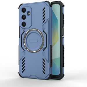 Husa pentru  Samsung Galaxy A16 TitanGuard MagGrip Ultra-Rezistenta cu Protectie Camera, Colturi Ranforsate si Compatibilitate MagSafe - Albastru