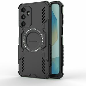Husa pentru  Samsung Galaxy A16 TitanGuard MagGrip Ultra-Rezistenta cu Protectie Camera, Colturi Ranforsate si Compatibilitate MagSafe - Negru