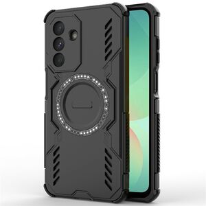 Husa pentru  Samsung Galaxy A26 TitanGuard MagGrip Ultra-Rezistenta cu Protectie Camera, Colturi Ranforsate si Compatibilitate MagSafe - Negru